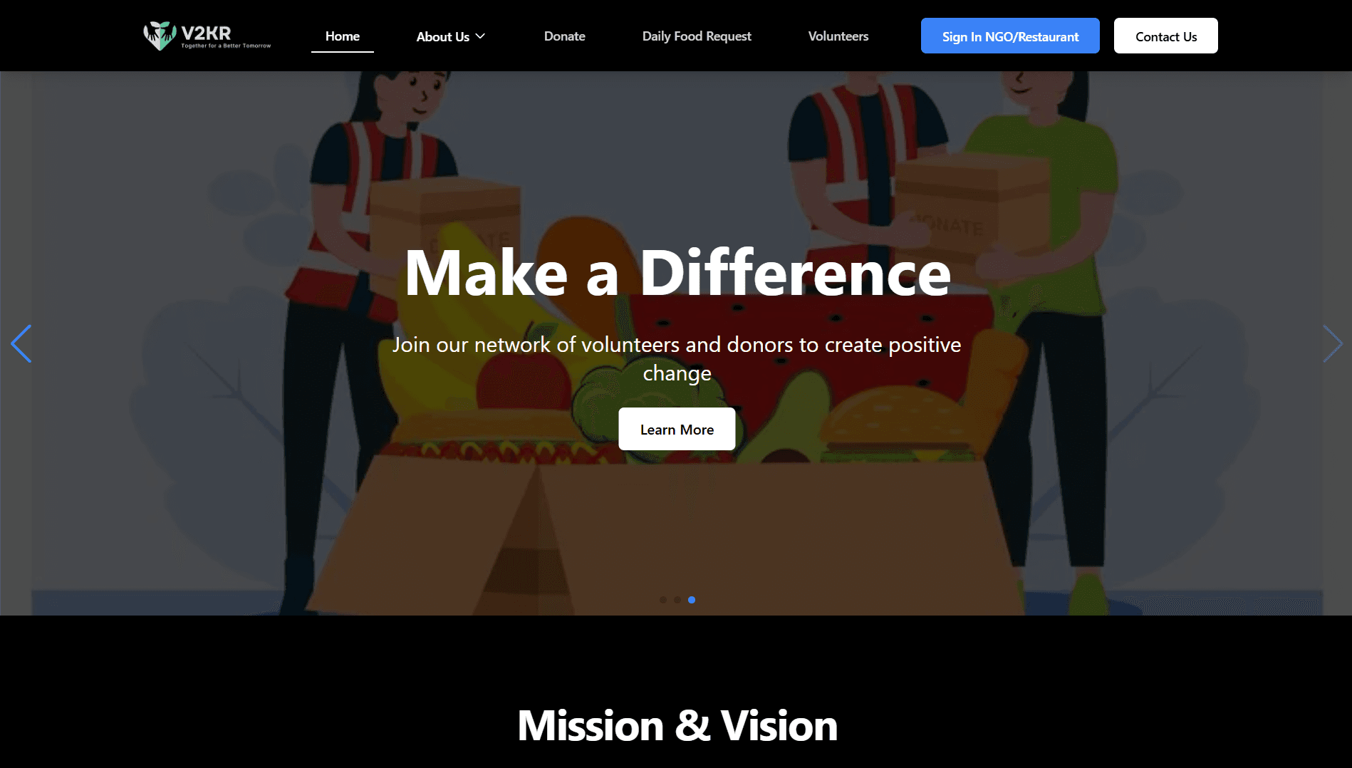 Food Donation Platform